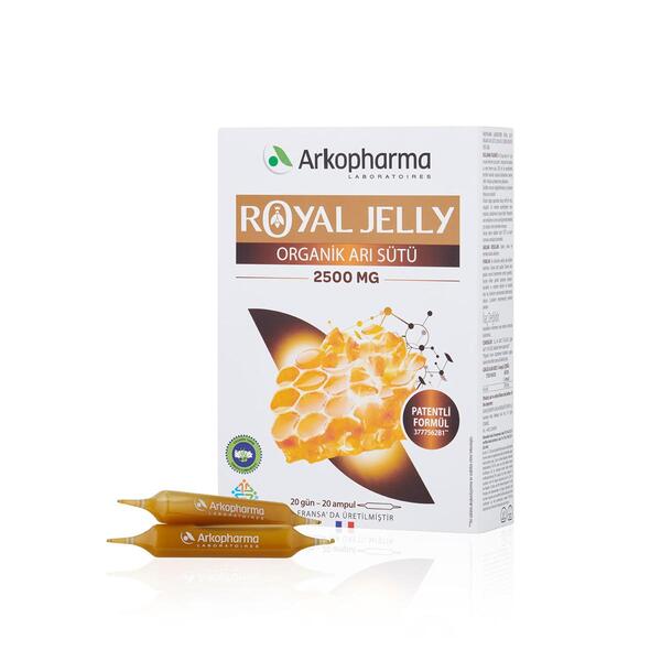 Arkopharma Laboratoires Royal Jelly 2500 MG - Organik Arı Sütü 2500 MG