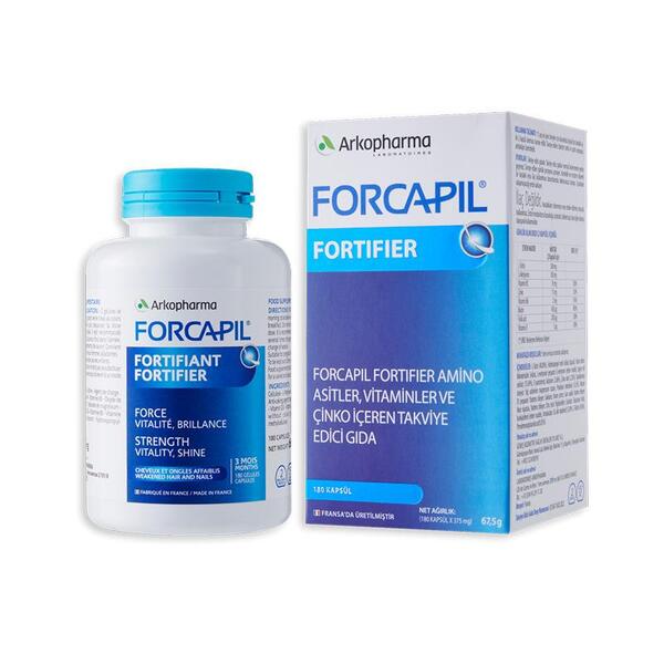 Forcapil® Fortifier Hair & Nails 180 - Güçlendirici  Takviye Edici Gıda 180